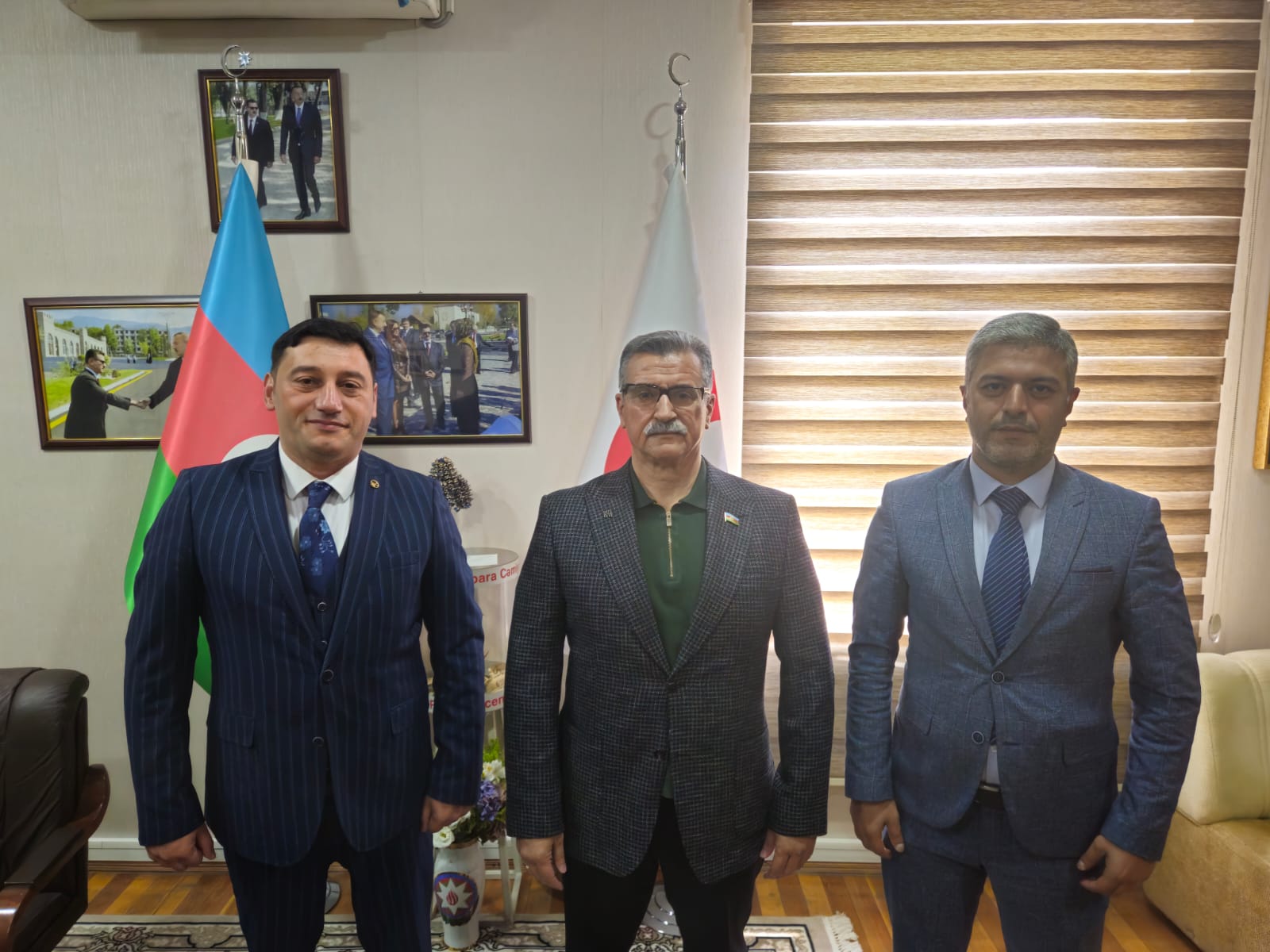  The President of the Azerbaijan Red Crescent Society received the Chairman of the Board of Directors of the Azerbaijan Blood Donation Development Centre